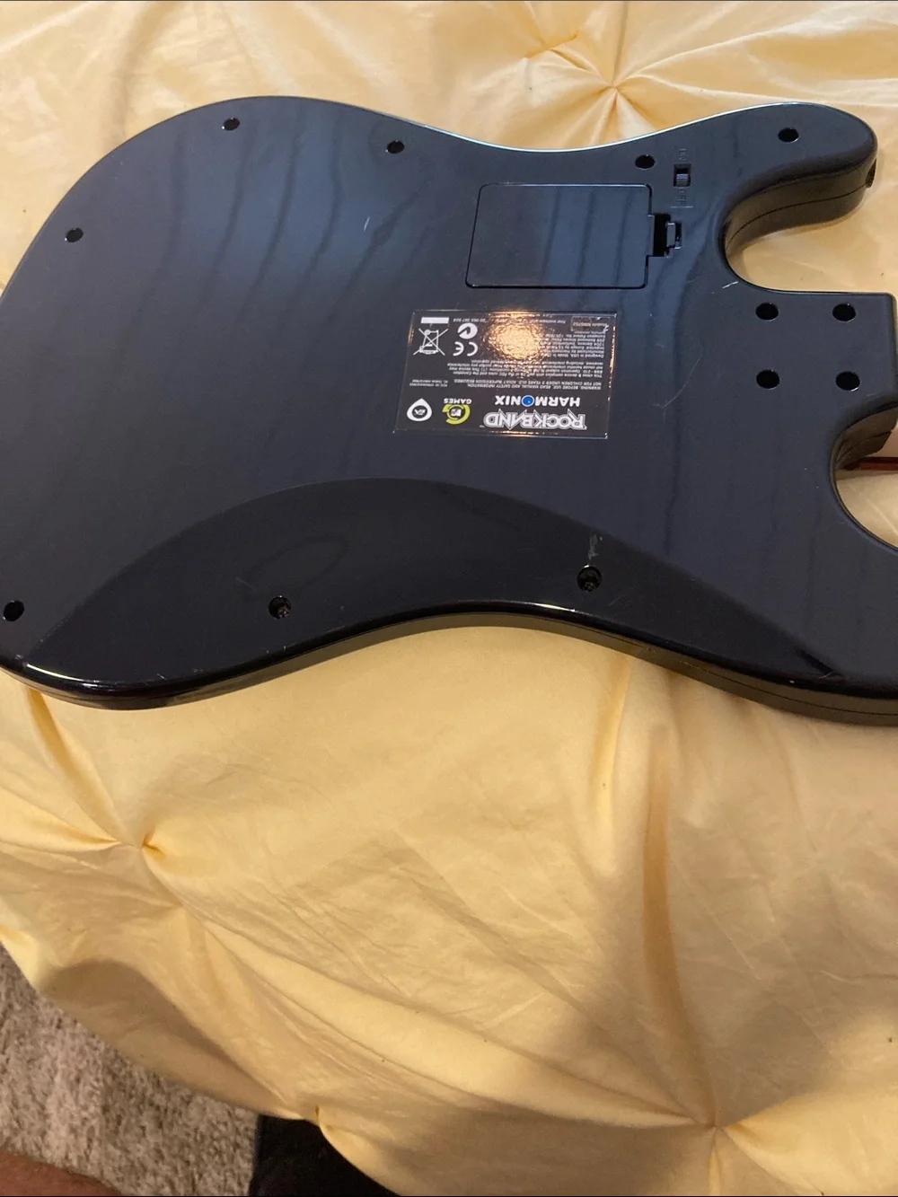 Fender Stratocaster Natural Wood Headstock with Silver Tuners